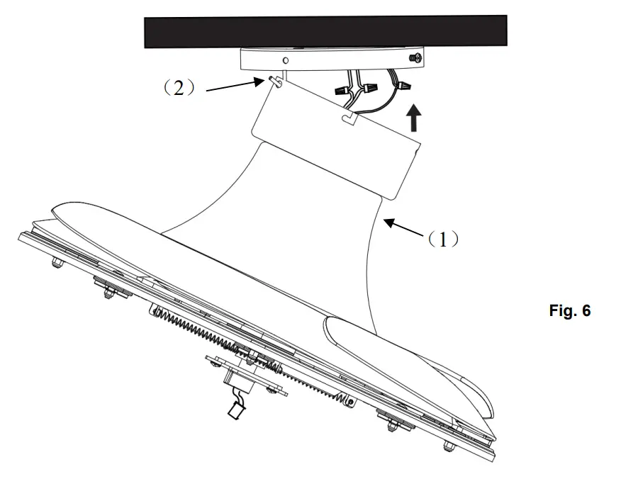 FANAWAY-MyaChrome-Indoor-Retractable-Blade-Fandelier-5