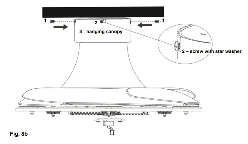 FANAWAY-MyaChrome-Indoor-Retractable-Blade-Fandelier-8