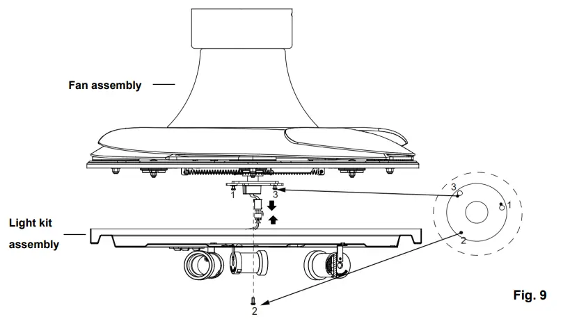 FANAWAY-MyaChrome-Indoor-Retractable-Blade-Fandelier-9