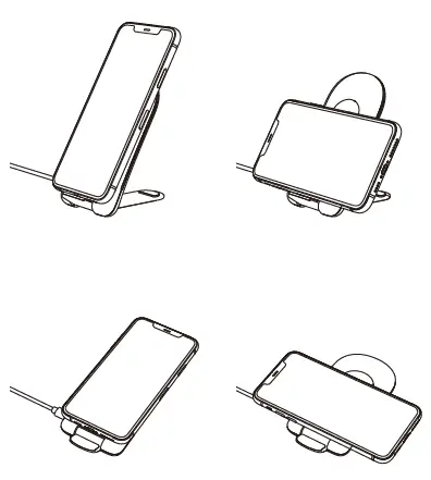 CIRTEK WI02 Foldable Wireless Charger Fig4