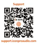 iCON Axial-G Coaxial Driver In-Ear Earphones Instruction Manual - QR Code