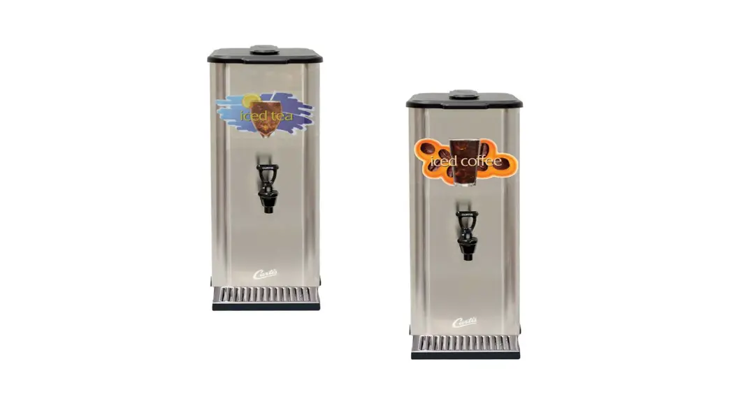 Curtis Tcc1 Liquid Concentrate Iced Tea/coffee Dispensers User Guide