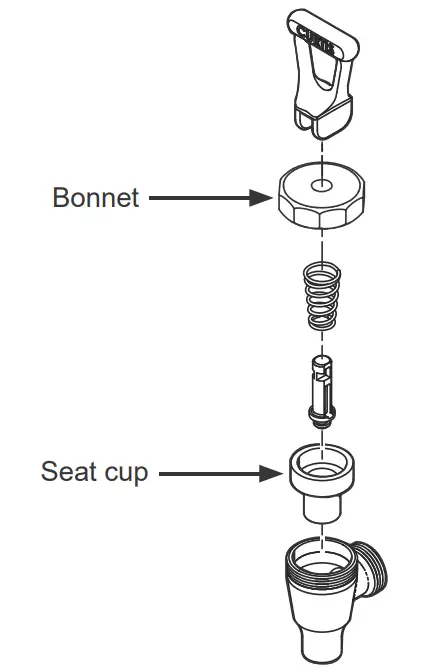 Curtis TCC1 Liquid Concentrate Iced Tea Coffee Dispensers - diagram 11