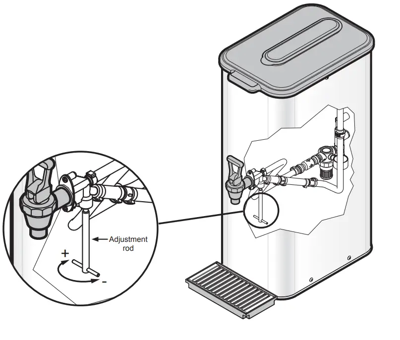 Curtis TCC1 Liquid Concentrate Iced Tea Coffee Dispensers - fig 1