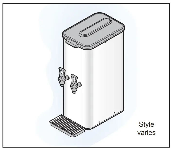 Curtis TCC1 Liquid Concentrate Iced Tea Coffee Dispensers - fig 16