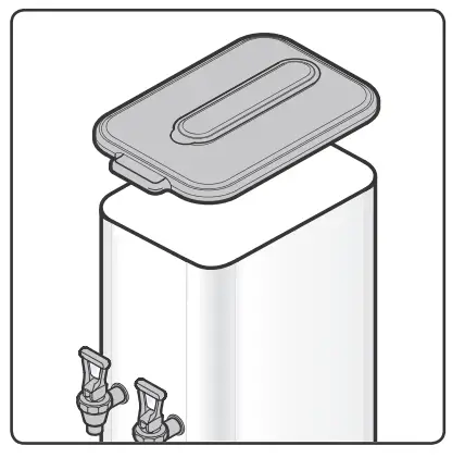 Curtis TCC1 Liquid Concentrate Iced Tea Coffee Dispensers - fig 2