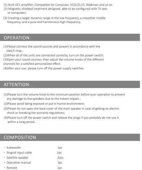 WINGS SP-2516 2.1 CH Speaker-fig6