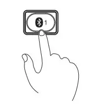 KINGTIME BD7615B Wireless Keyboard with Touchpad 12