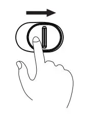 KINGTIME BD7615B Wireless Keyboard with Touchpad 15