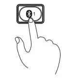 KINGTIME BD7615B Wireless Keyboard with Touchpad 25