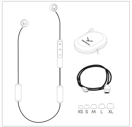 beyerdynamic Blue Byrd In-Ear Headphones Supplied accessories