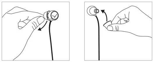 beyerdynamic Blue Byrd In-Ear Headphones change eartips