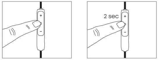 beyerdynamic Blue Byrd In-Ear control