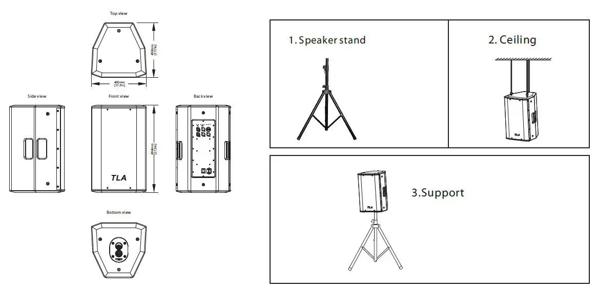 techtop-TLA-1000A-15-Inch-Active-Loudspeaker-4
