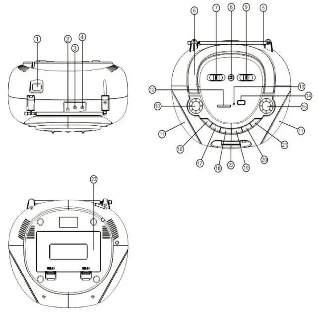 Audio Technology Of New York 220318 Wireless Boombox - figure 1