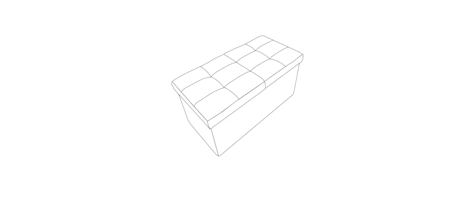 Mellow Hd-ot-30f-be 30-inch Royal Smart Lift Top Button Tufted Fabric Collapsible Storage Ottoman User Manual