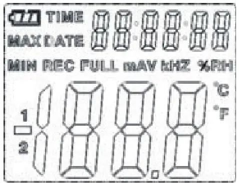 RS PRO RS 172TK Temperature and Humidity Datalogger - Fig