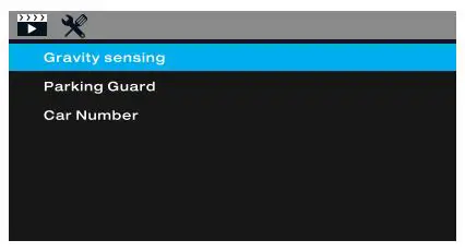 LAMTTO C300 Dual Dash Cam Front and Inside 1080P User Manual - Gravity sensing: