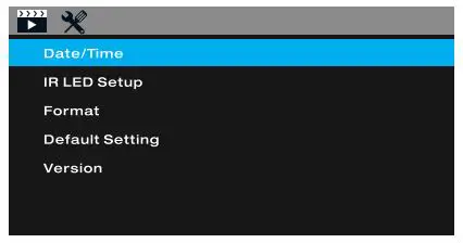 LAMTTO C300 Dual Dash Cam Front and Inside 1080P User Manual - Date & Time