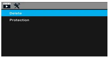 LAMTTO C300 Dual Dash Cam Front and Inside 1080P User Manual - Delete