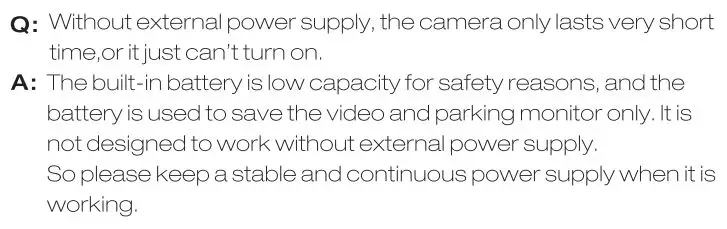 LAMTTO C300 Dual Dash Cam Front and Inside 1080P User Manual - QNA