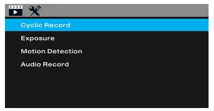 LAMTTO C300 Dual Dash Cam Front and Inside 1080P User Manual - Cyclic Record: