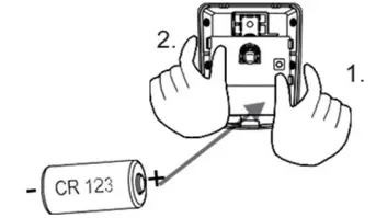 WBOX TECHNOLOGIES 0E-PIR433 433MHz Wireless PIR Motion Sensor 8