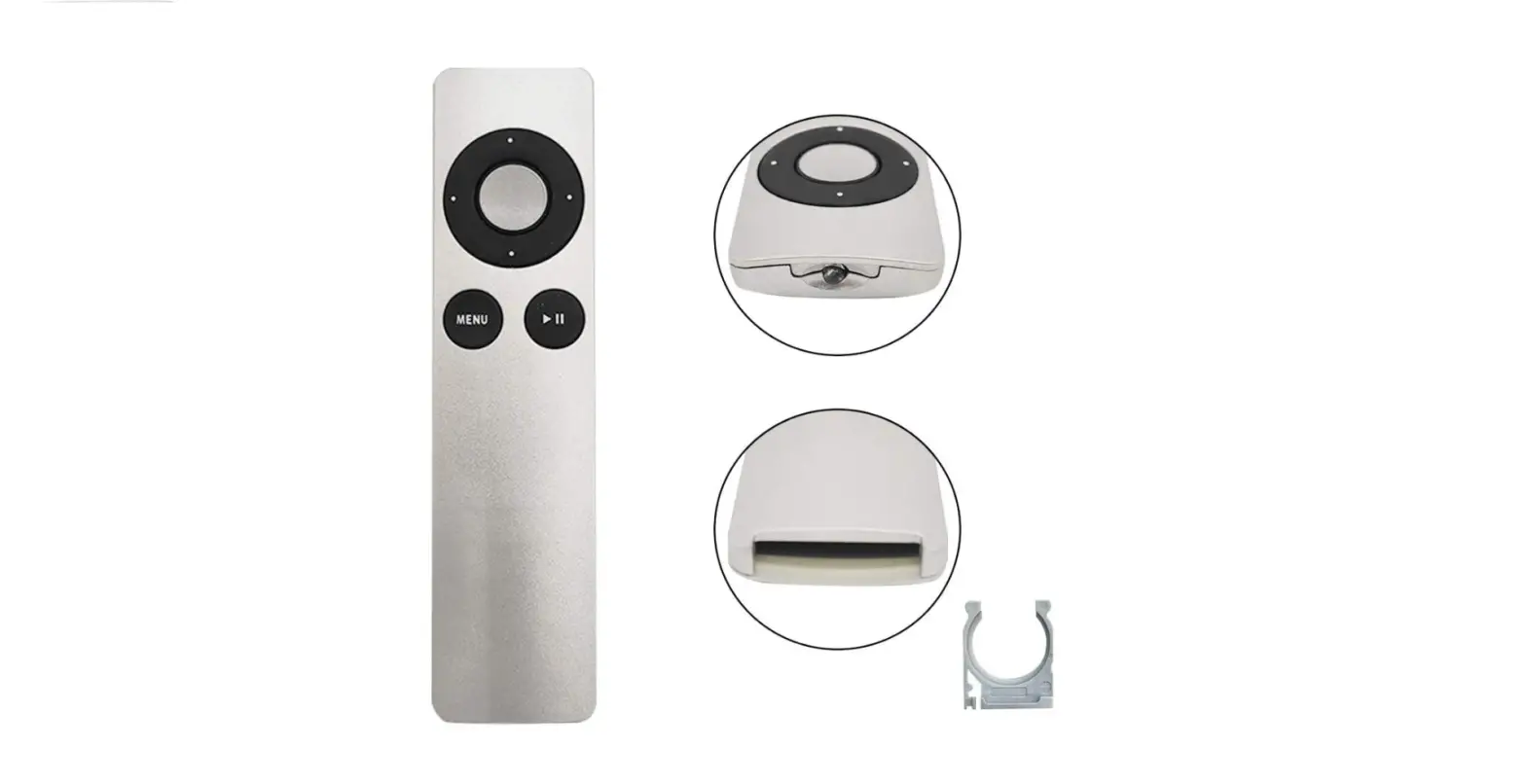 Replacement Remote Control For Apple Tv Mc377ll/a 1st 2nd 3rd 4th Generation-complete Features/user Instruction