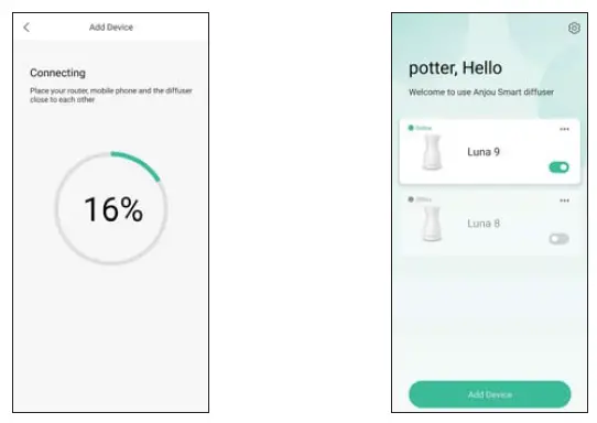ANJOU AJ-ADA007 Luna Diffuser fig 10