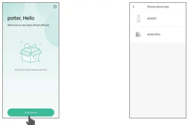 ANJOU AJ-ADA007 Luna Diffuser fig 7