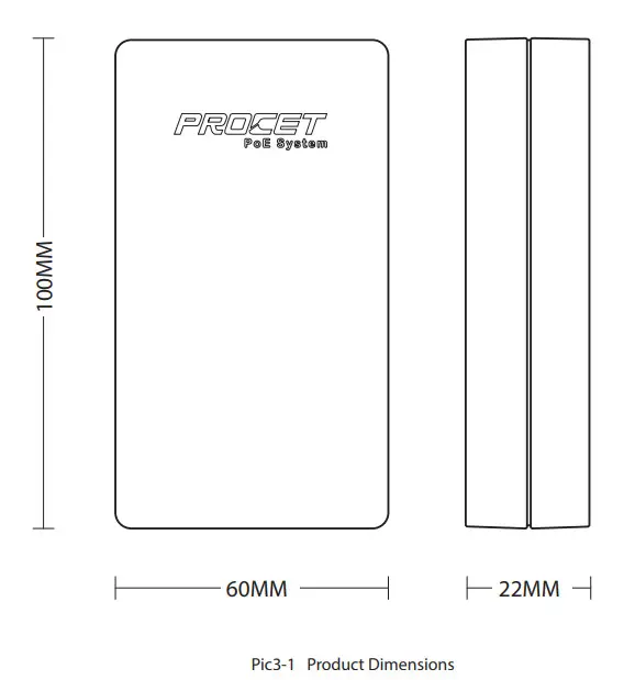 PROCET PT PTC D BT Ethernet Adaptor - figure 3