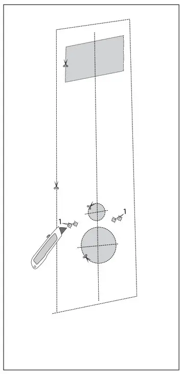 SwissMadison Wall-Hung Carrier System Align template