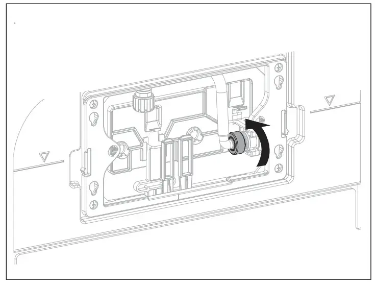 SwissMadison Wall-Hung Carrier System - Install the locknut