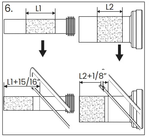SwissMadison Wall-Hung Carrier System - Measure distance01