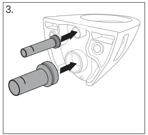 SwissMadison Wall-Hung Carrier System Remove pipes