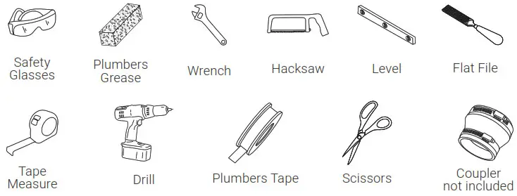 SwissMadison Wall-Hung Carrier System -SUGGESTED TOOLS