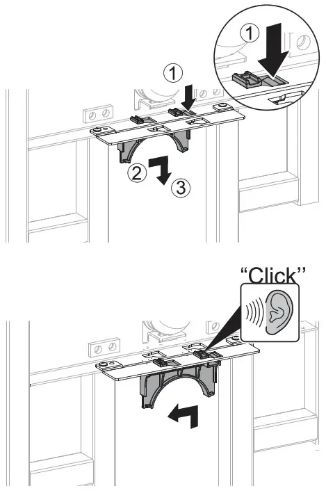 SwissMadison Wall-Hung Carrier System -Use this mounting