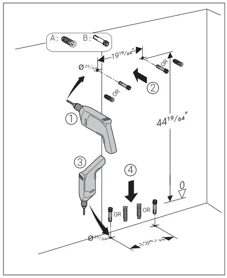 SwissMadison Wall-Hung Carrier System WALL-HUNG01