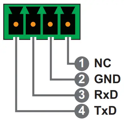 4-pin Terminal Block