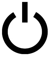 DELL P109F Laptop - button icon