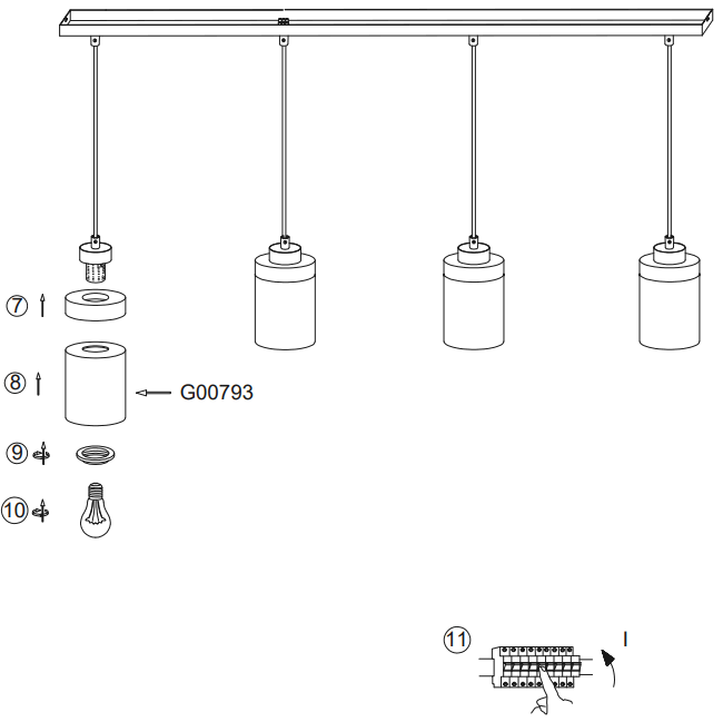 LeuchtenDirekt 998609 PASQUAL Ceiling Light - fiG 2