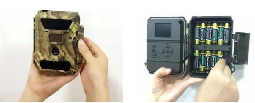 WILDLIFE ACOUSTICS Wilsus Juxta Trail Camera with Close Focus Lenses - batteries