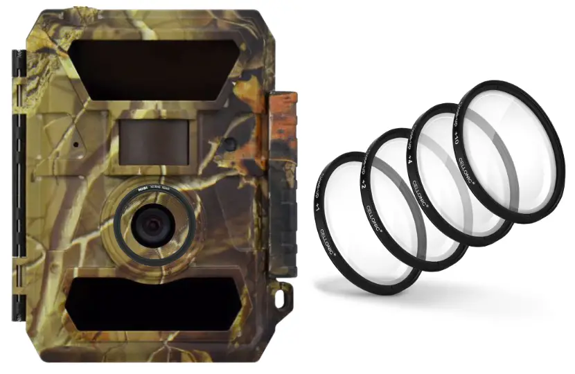 WILDLIFE ACOUSTICS Wilsus Juxta Trail Camera with Close Focus Lenses