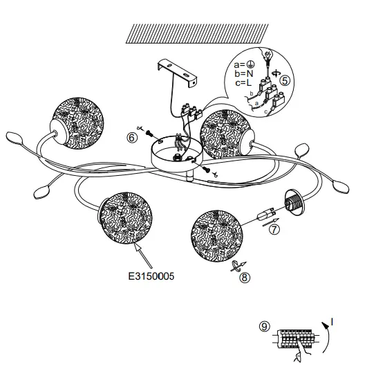 Paul Neuhaus 6395-48 Ceiling light LED fig 2