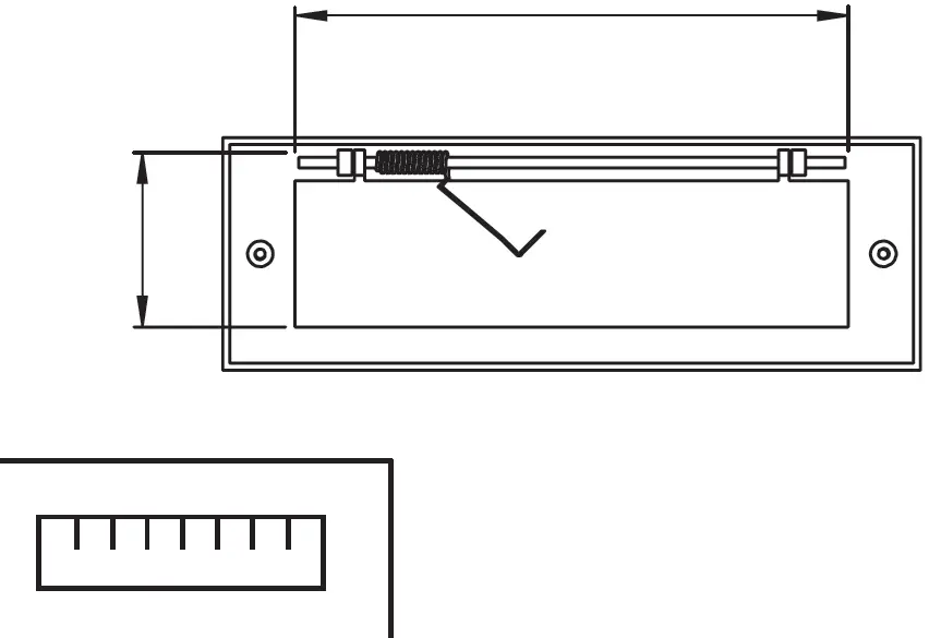 plank KEATS Elegant Brass Letter Plate 01