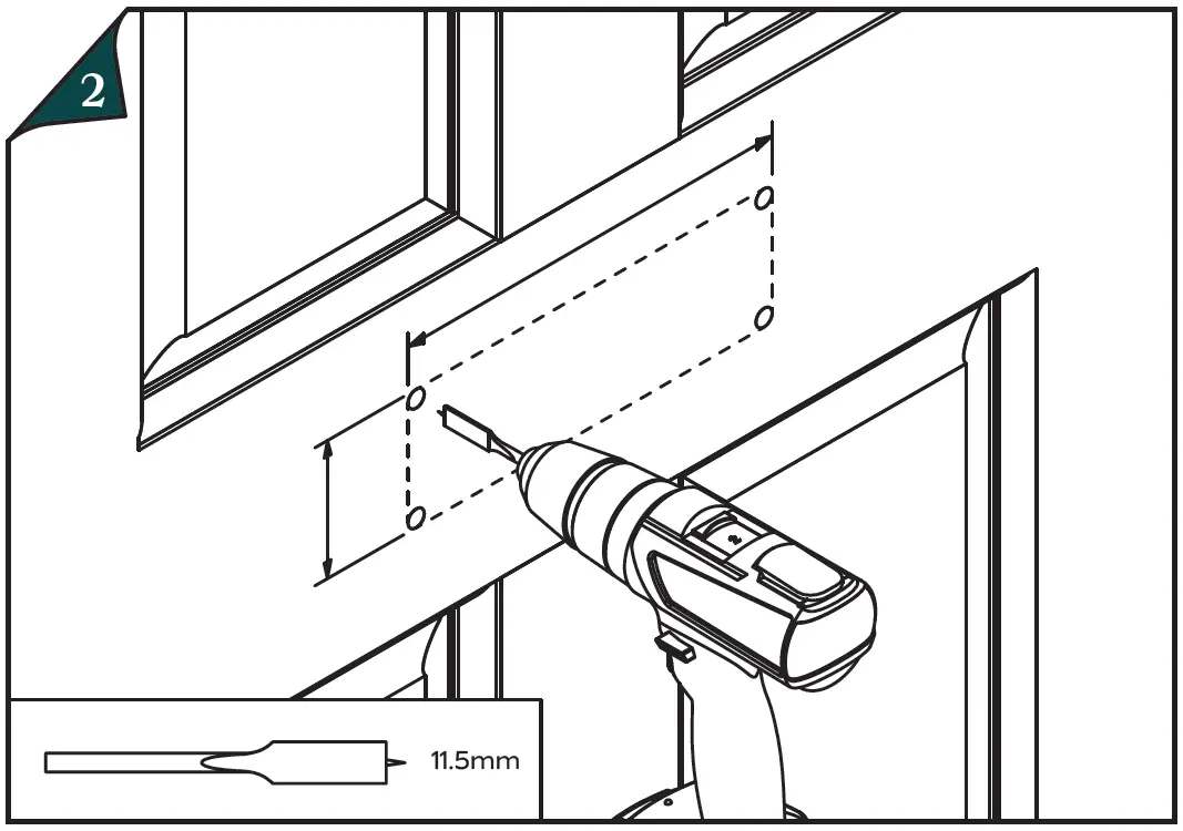plank KEATS Elegant Brass Letter Plate 02