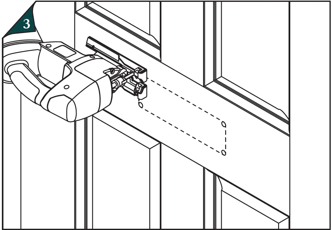 plank KEATS Elegant Brass Letter Plate 03