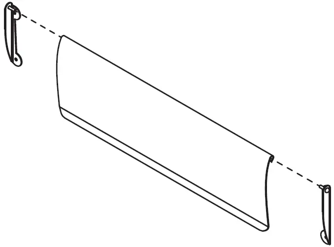 plank KEATS Elegant Brass Letter Plate 10