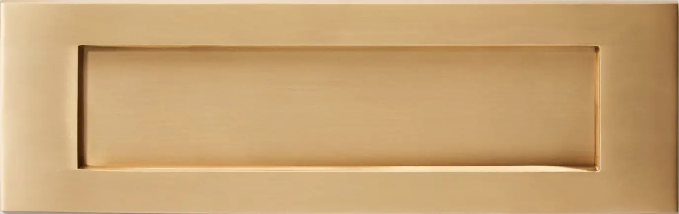 plank KEATS Elegant Brass Letter Plate product