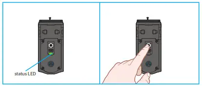 Install 4 AA batteries in the battery pack C
